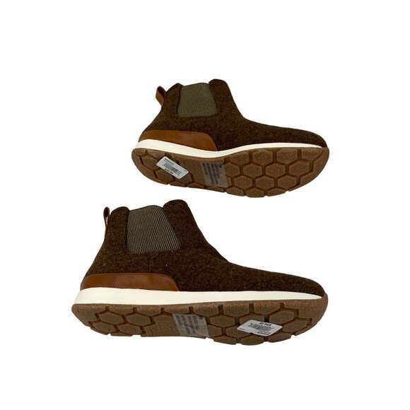 B.O.C. Kara Brown Wool Combo Fabric Womens Slip-On Boots Size 6 M Comfort Casual - Picture 3 of 5